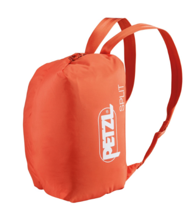 AR000081þSAC A CORDE - SPLIT RED ORANGE - PETZL
