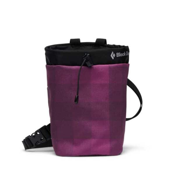 AR000248þGYM CHALK BAG-Purple Square-Black diamond